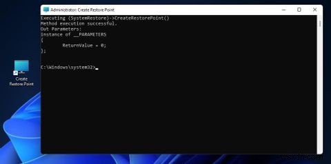 Windows 11에서 복원 지점 생성 바로 가기 만드는 방법 총정리