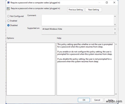 Windows 11 절전 모드 해제 시 암호 입력 요구 비활성화하는 방법