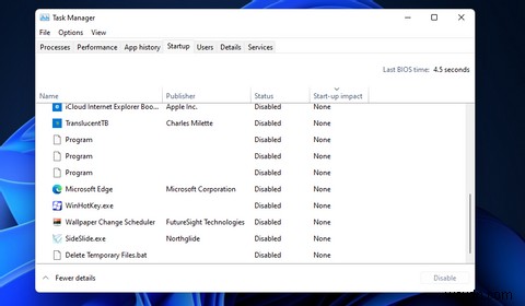Windows 11 시작 프로그램 비활성화하는 7가지 방법 총정리