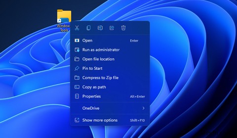Windows 11에서 Windows 도구(Windows Tools) 바로 가기 만드는 방법 총정리