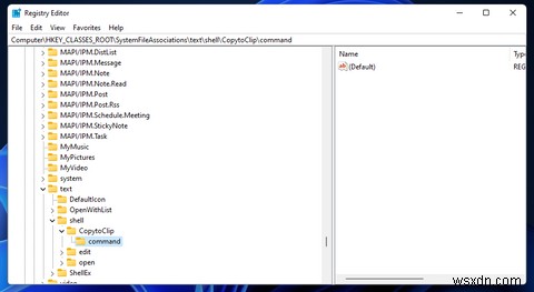 Windows 11 우클릭 메뉴에  내용 복사  옵션 추가하기 – 텍스트 파일을 클립보드로 한 번에 복사