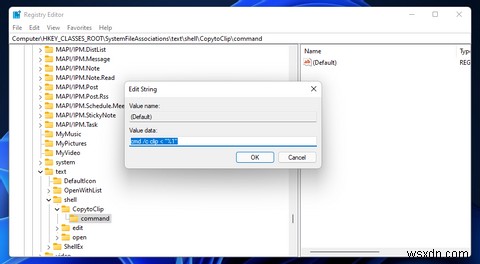 Windows 11 우클릭 메뉴에  내용 복사  옵션 추가하기 – 텍스트 파일을 클립보드로 한 번에 복사