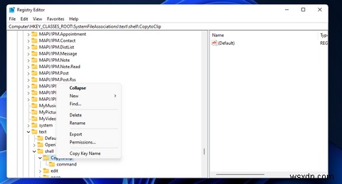 Windows 11 우클릭 메뉴에  내용 복사  옵션 추가하기 – 텍스트 파일을 클립보드로 한 번에 복사