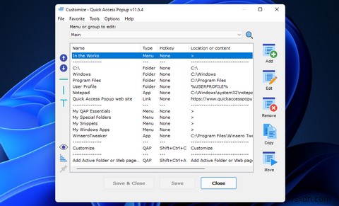 Windows 11에 사용자 지정 가운데 클릭 메뉴 추가하는 방법