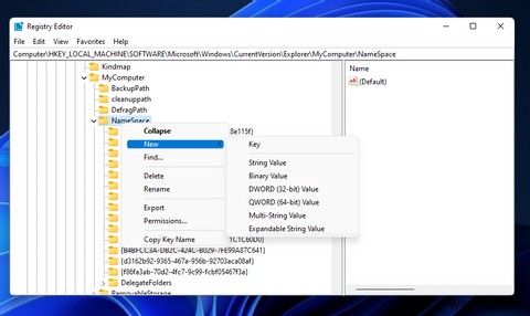 Windows 11 파일 탐색기에 휴지통 바로 가기를 추가하는 방법