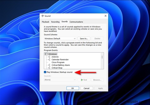 Windows 11에서 추억의 Windows 95 시작음 되살리는 방법