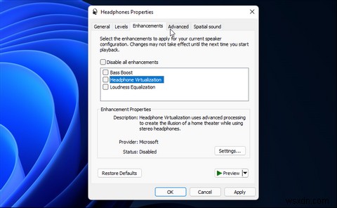 Windows 11 PC에서 오디오와 음질을 한 단계 끌어올리는 5가지 방법