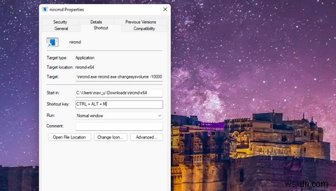 Windows 11에서 NirCmd로 사용자 지정 볼륨 제어 단축키 설정하는 방법