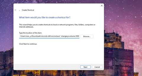 Windows 11에서 NirCmd로 사용자 지정 볼륨 제어 단축키 설정하는 방법