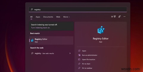Windows 11에서 레지스트리 편집기를 여는 8가지 방법