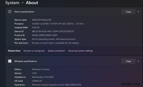 Windows 11에서 시스템 정보를 확인하는 5가지 방법