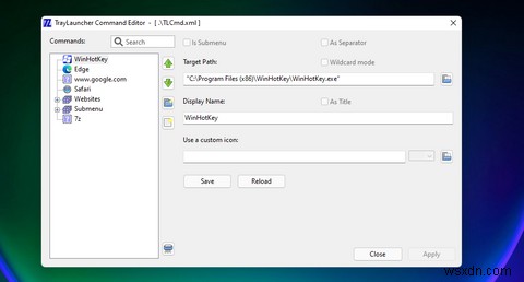 Windows 11 시스템 트레이에 프로그램·파일 바로 가기 메뉴 추가하는 방법