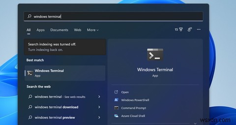 윈도우 11에서 Windows 터미널을 여는 8가지 방법