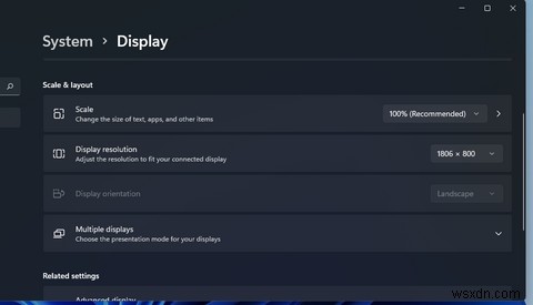 Windows 11에서 화면 해상도를 변경하는 4가지 방법