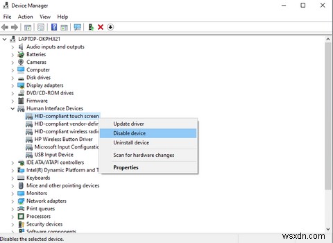 Windows 11에서 터치스크린 비활성화하는 3가지 방법
