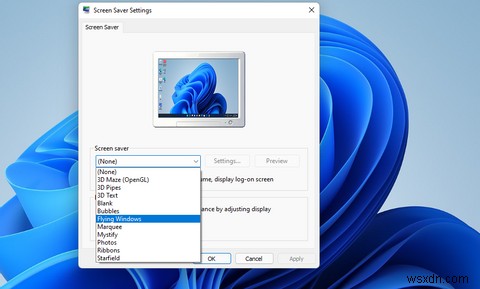 Windows 11에서 클래식 XP 화면 보호기를 되살리는 방법