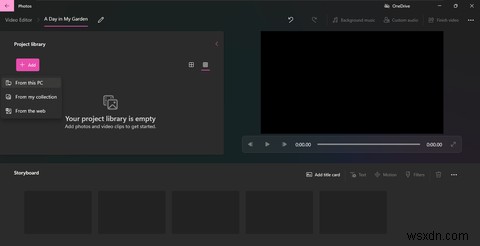 Windows 11 사진 앱으로 영상 만드는 방법: 자동 비디오부터 직접 편집까지