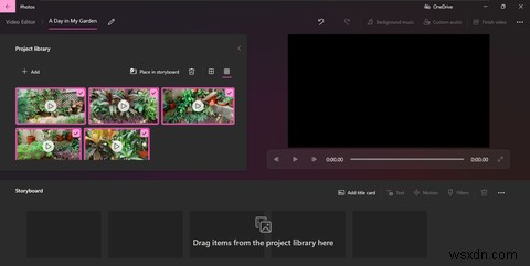 Windows 11 사진 앱으로 영상 만드는 방법: 자동 비디오부터 직접 편집까지