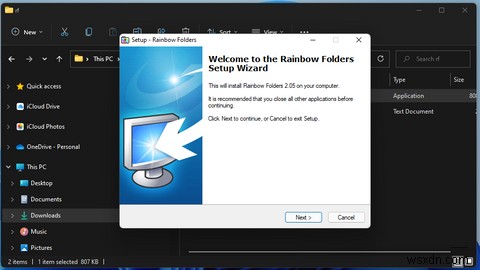 Windows 11 폴더 색상 변경 방법, Rainbow Folders로 쉽게 꾸미기
