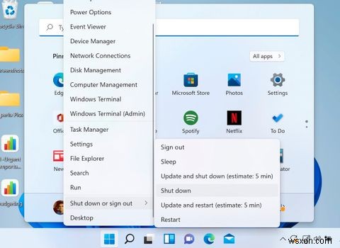 Windows 11을 종료하는 6가지 방법 총정리