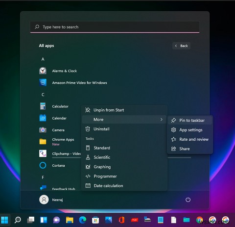 Windows 11 작업 표시줄에 앱부터 웹사이트까지 고정하는 완벽 가이드
