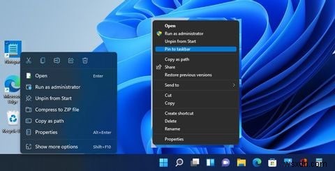Windows 11 작업 표시줄에 앱부터 웹사이트까지 고정하는 완벽 가이드