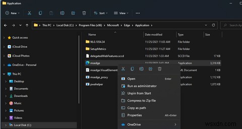 Windows 11 바탕 화면 우클릭 메뉴에 프로그램 바로 가기 추가하는 방법