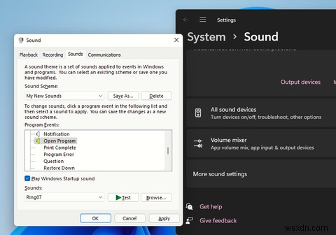 Windows 11 시스템 사운드 변경 방법 – 알림음부터 시작음까지 완벽 가이드