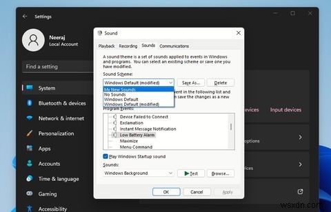 Windows 11 시스템 사운드 변경 방법 – 알림음부터 시작음까지 완벽 가이드