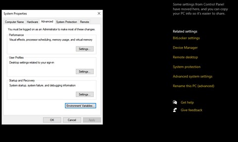 Windows 10에서 환경 변수를 설정하고 활용하는 방법