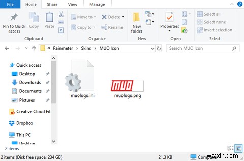 Rainmeter로 나만의 Windows 바탕화면 아이콘 만드는 방법