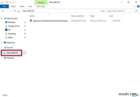 Windows 10에서 USB 플래시 드라이브 사용하는 방법 완벽 가이드