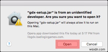 확인되지 않은 개발자의 Mac 앱, 간단하게 실행하는 방법