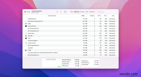 Mac 메모리에 문제가 있는지 확인하는 방법