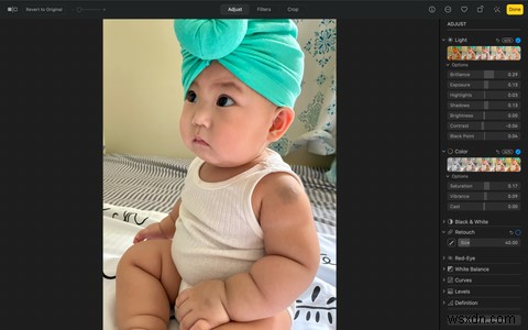 맥 사진 앱의 내장 편집 도구 활용법: 포토샵 없이 사진 보정하기