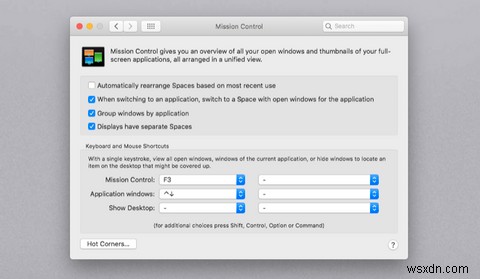 macOS 미션 컨트롤(Mission Control)로 여러 데스크탑 효율적으로 사용하는 방법