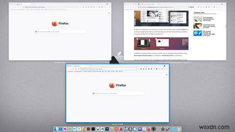macOS 미션 컨트롤(Mission Control)로 여러 데스크탑 효율적으로 사용하는 방법