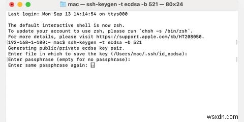 맥(Mac)에서 ssh-keygen으로 SSH 키 생성하는 방법 완벽 가이드