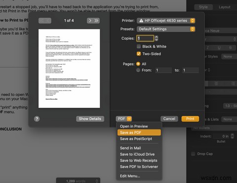 맥(Mac)에서 인쇄하는 방법: 기본부터 PDF 저장까지 완벽 가이드