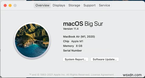 내 Mac이 Intel인지 Apple Silicon(M1)인지 확인하는 방법