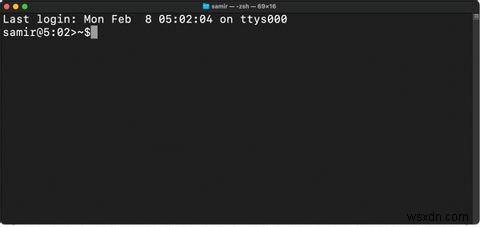 macOS 터미널에서 zsh 프롬프트를 커스터마이징하는 방법