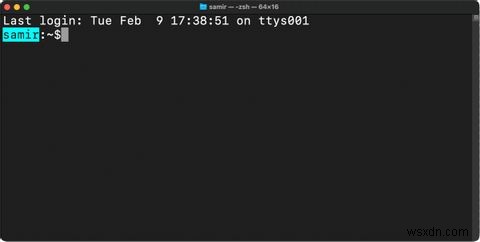 macOS 터미널에서 zsh 프롬프트를 커스터마이징하는 방법