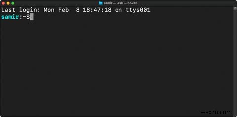 macOS 터미널에서 zsh 프롬프트를 커스터마이징하는 방법
