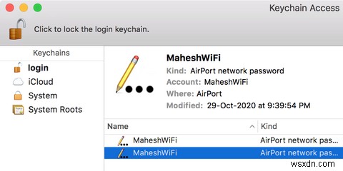 맥(Mac)에서 Wi-Fi 비밀번호 확인하는 방법