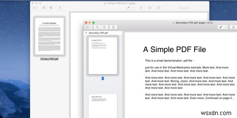 맥(Mac)에서 PDF 파일을 하나로 합치는 방법
