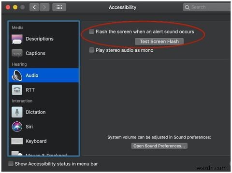 청각 장애가 있는 사용자를 위한 필수 macOS 기능 6가지