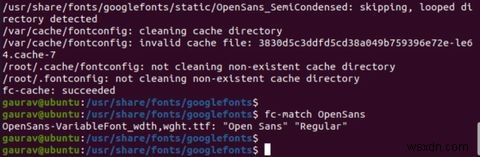 Ubuntu에서 Google 글꼴을 다운로드하고 설치하는 방법