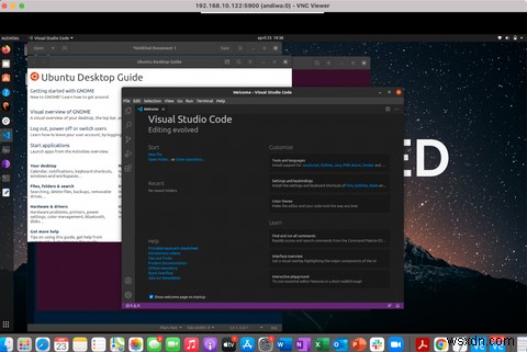 우분투 리눅스(Ubuntu)에서 VNC 서버 설치하고 원격 데스크톱으로 접속하는 방법