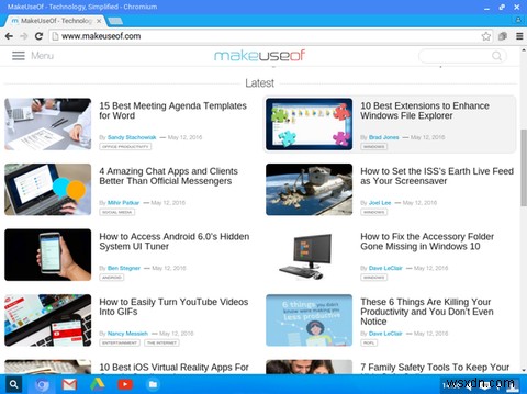 Cub Linux로 노트북에서 Chrome OS 경험하기
