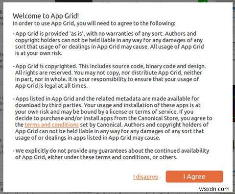 App Grid, 우분투 소프트웨어 센터를 대체하는 빠르고 깔끔한 선택